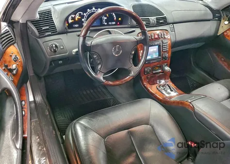 2002 Mercedes-Benz Cl 500 z USA, uszkodzony, nr VIN WDBPJ75J82A022734